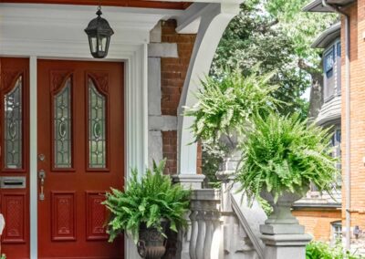 Exterior Door Painting Work