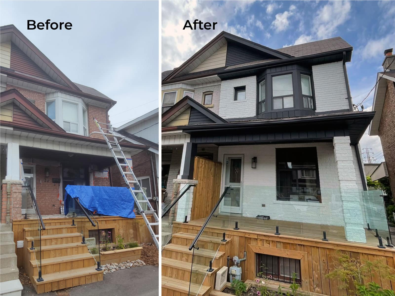 High-quality exterior house painting in Toronto