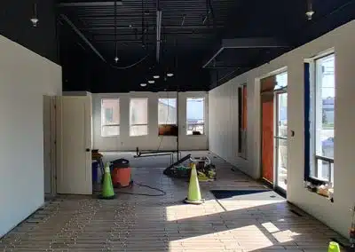 Interior commercial painting of a building in Toronto by trusted professionals – The Goodbrush Painting Co.