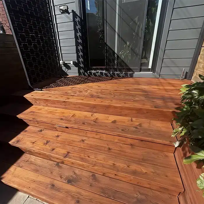 Deck Staining After — The Beaches