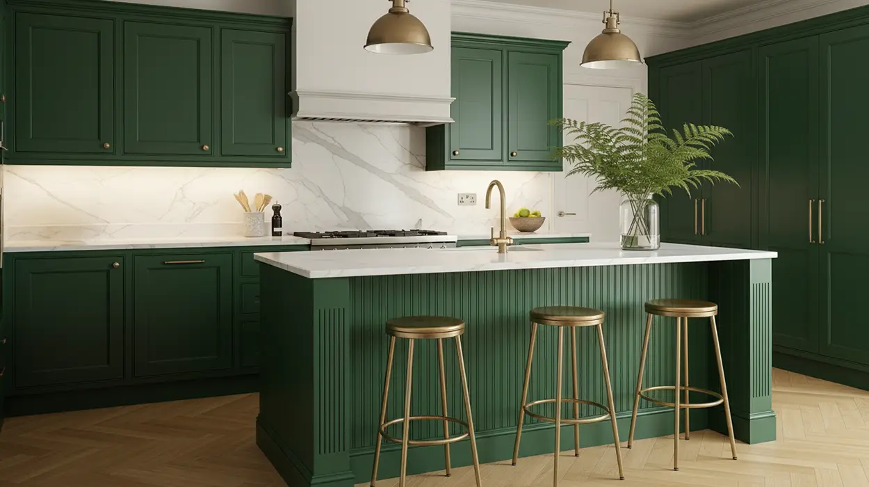 Kitchen Cabinet Refinishing Transformation after